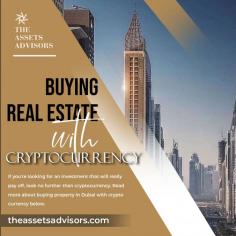 Experience the future of property investing with The Assets Advisors. Our platform allows you to buy property with cryptocurrency, giving you a secure and convenient way to invest in real estate. Our team of experts will guide you through the process, ensuring a seamless experience. Visit our website today and start building your investment portfolio with confidence.