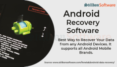 Grab best android recovery software for instant recovery of deleted data from android mobile. It helps you to recover and retrieve deleted photos, contacts, videos, messages, WhatsApp messages, etc.
