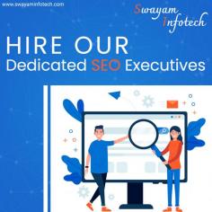 Hire SEO experts to promote your business online and increase traffic flow. With our solid solutions, our SEO experts improve your ranking on search engines and increase the value of your company and the visibility of your brand.
.
Visit: https://www.swayaminfotech.com/services/search-engine-optimization/