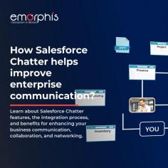 Learn about Salesforce Chatter features, the integration process, benefits and how Salesforce Chatter customization enhances your business communication, collaboration, networking and overall your internal efficiency.