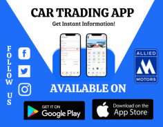 User-Friendly Car Trading Application

The new car trading app for Allied Motors app is a convenient way to get all the information you want about our product and service on the go instantly on your handheld smart device. It is powerful and versatile and works with all the latest iPhone or Android devices. Send us an email at info@alliedmotors.com for more details.