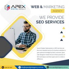 Apex Digital Agency in Perth provides a professional Perth SEO service to optimize their website and improve their online visibility.