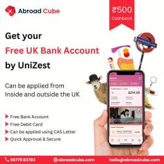 Open your student bank account in UK or USA with Abroad Cube to help you manage your money while you're studying Abroad. Open your account today!