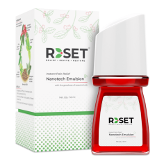Buy RESET emulsion instant pain reliever in roll-on pack. Best body pain medicine penetrates skin instantly. Combats pain across shoulder, neck, back, legs. Easy to apply. Long-lasting.
