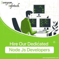 We have highly talented and proficient Node.js developers who go above and beyond to provide the most flexible and customized solutions. Our dedicated developers are skilled in Node JS development and have great experience creating web and desktop apps.
.
Visit: https://www.swayaminfotech.com/services/node-js-development/