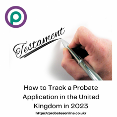 How to Track a Probate Application in the United Kingdom in 2023


If you are a beneficiary or an interested party in a probate application in the United Kingdom, you can track the progress of the probate application using the following steps:

Find out where the probate application was filed: The probate application is usually filed with the Probate Registry in the district where the deceased person lived. You can find the relevant Probate Registry by using the Probate Service's online search tool, which is available on the government's website.

Visit - https://www.probatesonline.co.uk/how-to-track-a-probate-application-in-the-united-kingdom/