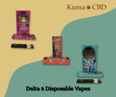 The remarkable benefits of Delta 8 with Kuma Organics' selection of Delta 8 Disposable Vapes. Our affordable Delta 8 disposables come in a variety of flavors, allowing you to find the one that best suits your needs. For a limited time, enjoy 20% off your purchase when you shop at Kuma Organics. Get ready to experience the heightened relaxation that Delta 8 can provide. Don't miss out on this opportunity - visit Kuma Organics today to find the perfect Delta 8 Disposable Vape for you!

