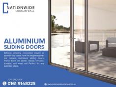 Aluminium sliding doors are a contemporary and fashionable option for both residential and commercial properties. They have a sleek and modern appearance while also being durable and energy efficient. The sliding function enables simple operation and efficient use of space. Aluminium sliding doors come in a variety of finishes and sizes to satisfy any design preference or need. Please contact us at 0161 9148225 or info@nationwidecurtainwall.co.uk.
Visit here : https://medium.com/r/?url=https%3A%2F%2Fwww.nationwidecurtainwall.co.uk%2Fservices%2Faluminium-sliding-doors%2F
