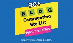 Looking for a list of instant approval Blog Commenting Sites List? You are in the right place Blog comments are defined as relationships between bloggers, readers, and bloggers. Blog comment is a term in SEO, used by all SEO experts to get backlinks with comments from other high authority websites. Comments submitted on the blog follow backlinks, which make it easier for the search engine to crawl your website. Read More: https://seoexpertpatrickjones.blogspot.com/2022/12/blog-commenting-sites.html