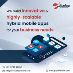 Lookupit solutions provide cutting-edge mobile app development services in Bangalore. Transform your ideas into the next level fully functioning mobile app.
