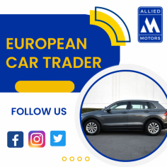 Buy European Cars with Our Traders


 Our expertise in the trading of marque European vehicles exporter includes BMW, Audi, Volkswagen, Skoda, Peugeot, etc. We can also source vehicles as per customer requirements and customize it with additional features. Send us an email at info@alliedmotors.com for more details.

