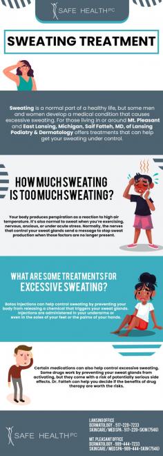 If you are struggling with excessive sweating, it is important to talk to a healthcare professional to determine the best treatment option for you. With the right treatment, you can regain your confidence and live your life without the burden of excessive sweating.