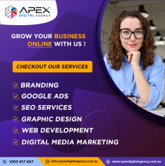 Apex Digital Agency is providing services related to website design Perth, Australia.