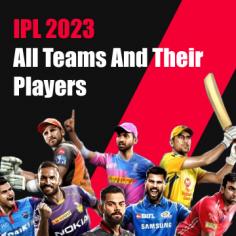 ipl 2023 teams and players