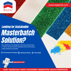 Bajaj Masterbatches is the best masterbatch manufacturer in india.
https://www.bajajmb.com/