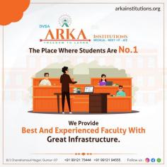 ARKA Educational Institution is established in Guntur in the year 2020 to impart quality education to the Aspirants of IIT-JEE and NEET. ARKA is one of the best medical and engineering entrance coaching institutes in A.P.