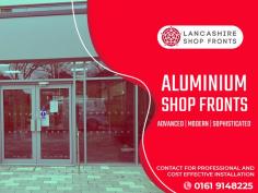 Lancashire Shop Fronts provides skilled and dependable aluminium shop front door installation services to companies of all kinds. Our specialists employ high-quality materials and cutting-edge procedures to produce outcomes that exceed your expectations. We offer a comprehensive end-to-end solution, from design to installation, assuring a smooth transition from beginning to end. Please contact us at 07730 286838 or info@lancashireshopfronts.co.uk.
Visit here :  https://www.lancashireshopfronts.co.uk/doors/aluminium-shop-front-door/
