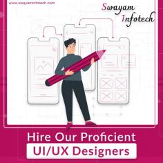 Hire UI/UX designers to build engaging and insightful designs that ensure valuable and long-term relationships with your target audience. Our designers are specialized in designing the best UI/UX designs across different platforms like desktop, mobile, or web.
.
Visit: https://www.swayaminfotech.com/services/uiux-designs/