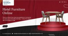Going to start your own hotel business? Try our Hotel Furniture Online shows better ideas for picking your hotel-based or modern furniture online with a few steps.
https://www.contractfurniturestore.co.uk/blogs/hotel-furniture-online