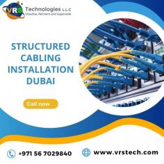 VRS Technologies LLC offers most effective Structured Cabling Installation Dubai. We take care of your structured cabling needs from start to finish. Contact us: +971 56 7029840 Visit us:www.vrstech.com