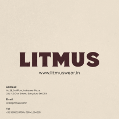 If you want the most exclusive collection of formal shirts for men or printed shirts for men, visit Litmus Wear. Litmus offers premium men’s shirts in checks and stripes or plain shirts.

