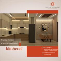 Best Kitchen Designer in the Dehradun

Kitchens are the heart of your home! We help you create kitchens that are spacious and useful as well.

Contact us to know more.

https://www.delusioninterio.com/