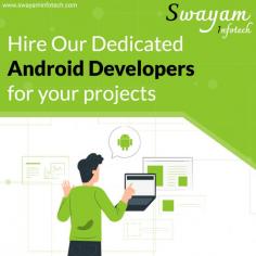 Need an application with the best interface? We offer custom android application development services created by well-experienced and highly skilled android app developers to help your business grow.
.
Visit: https://www.swayaminfotech.com/services/android-app-development/