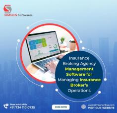 Simson Softwares provides completely tested insurance broking agency management software helps to managing insurance broker's operations. We are one of the most reputable and trustworthy suppliers software for insurance agency.