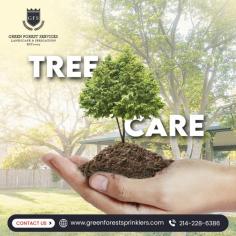 Tree Care Services Near Me

A landscape garden will only look beautiful if it undergoes periodic care and maintenance. Green Forest Sprinklers comes with professional experts who are well-trained to provide an exceptional tree care service for residential and commercial lawns. 

Know more: https://greenforestsprinklers.com/tree-care/