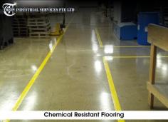 Are you looking for a chemical resistant flooring solution for your company? Look no further than Trion Industrial Services Pte Ltd's! Our flooring solution creates a seamless, high-performance, and durable surface that is made to resist a wide range of chemicals. Plus, it comes with low maintenance costs and an extensive warranty. Contact us today!