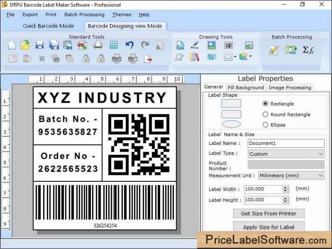 How To Print And Create A Correct Barcode Label According To Your Diff 8270