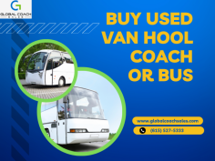 Find quality used Van Hool buses for sale at competitive prices. . Our inventory includes a variety of models, sizes, and styles to choose from. All buses are inspected and certified to ensure maximum safety and reliability. Get the best deal on your next bus. For more details, contact us at: (615) 527-5333 or visit: https://www.globalcoachsales.com/collections/van-hool.
