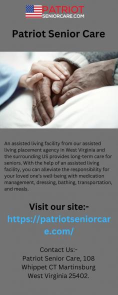 At Patriotseniorcare.com, our mission is to provide personalized memory care for seniors in a welcoming and supportive environment. Our certified staff helps promote independence, respect, and dignity for each resident in our care. Learn more about how we can help your loved one.
https://patriotseniorcare.com/memory-care/