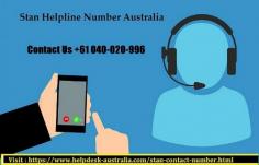 If you are experiencing any technical issues on your Stan account just contact our experts at Stan Helpline Number Australia. Here you will find 100% reliable services or resolutions assisted by our experts. Contact us via phone and our toll-free number is +61 480-020-996. Get it fixed now.