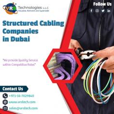 VRS Technologies LLC is one of the good Structured Cabling Companies in Dubai. We have been one among the top Cabling Company since years with perfect cabling system. Contact us: +971 56 7029840 Visit us: www.vrstech.com