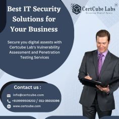 Certcube offers MSSP , IT Security services and cyber security training worldwide .We offer multiple solutions like VAPT Assessments & IT Audits .
For more details visit:
https://certcube.com/
