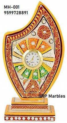 Look at this marble polished handicraft watch in beautiful design constructed by the way of GRP Marbles. Marble handicraft products can create huge impression to the visitors. 
GRP Marbles WhatsApp No. - 9599728891
For more details, You can go to this link - https://grpmarbles.com/