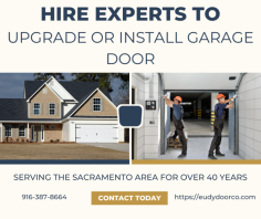 Want to install or upgrade the garage door? We are a garage door installation Sacramento company that focuses on customer satisfaction. Our expert team provides you with professional, reliable service at an affordable price. We're here to help ensure you have a safe and secure home. Contact Today!