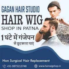 The best way to deal with baldness is with hair wigs, which change your hair style. To get rid of hair fall problem visit Gagan Hair Studio in Patna.