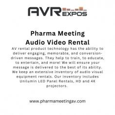 AV rental product technology has the ability to deliver engaging, memorable, and conversion-driven messages. They help to train, to educate, to entertain, and more!