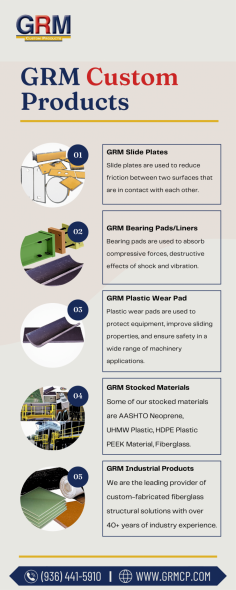 FRP Products | Solutions That Meet Your Needs

GRM Custom Products is the leading provider of custom-fabricated fiberglass structural solutions with over 40+ years of industry experience.
