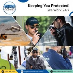 With highly trained and professional Melbourne security guards, Oceanic Security Services provides reliable and effective security solutions for diverse industries and clients.