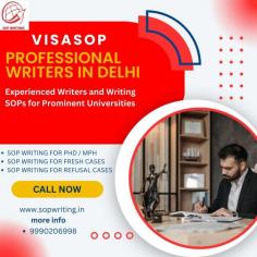 If you're seeking assistance from the best SOP writers in Delhi to help you accomplish your academic or professional aspirations, your search ends here.

For more information visit here - https://www.sopwriting.in/