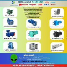 Alienskart.com is an online shopping site that enables you to explore different industrial & household electronics such as motors, ac drives, gearboxes, wires, leds, lubricants and many more. Our main brands consist of Havells, Hindustan, ABB, Castrol, Polycabs which are most trustful names in industries. Please visit us to get trustful and quality products. Thankyou for considering our site. 
For more queries: 8818081001
https://alienskart.com/
