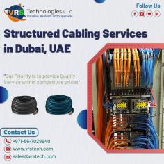 We are designed to solve all king cabling issues in organization and provide seamless connectivity from end to end. VRS Technologies LLC is the most powerful supplier of Structured Cabling Services Dubai. Contact us: +971 56 7029840 Visit us: www.vrstech.com