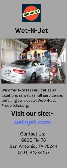 Enjoy a great car wash near me at Wetnjet.com. Our state-of-the-art facilities offer fast, convenient, and affordable services for both cars and trucks. Find your nearest location and book an appointment today for a perfect car wash. To find out more today, visit our site.https://www.wetnjet.com/wet-n-jet-fm-78/