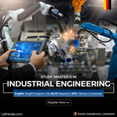 "Attention engineers and industrial engineers with a passion for innovation! Do you want to shape the interfaces between business and technology and improve products, processes and corporate structures in the long term?
Than master's in Industrial Engineering is the right platform for you!!
Barely any seats left for 2023 admission click the connection to book your seat-: https://pfhindia.com/industrial-engineering/"