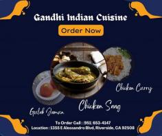 Do you like to taste our Indian food in Riverside? No Worries. We also provide takeout option, so that you may enjoy the meal at the comfort of your home. Simply place your order right now, and it will be delivered to your door in a short while!