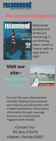 Discover the best travel updates with Recommend.com! Get the latest travel news, tips, and advice to make your next trip the best one yet!https://recommend.com/category/news-tools/news/