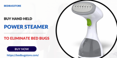 Is your home infestation by bedbugs?  Bedbugstore provides the Bedbugs removal hand-held hot power steamer to kill the bed bugs without any risk. Heat is an effective solution to kill the bed bugs in your home. Save 10% on Bed Bugs Power steamer at Bedbugstore.